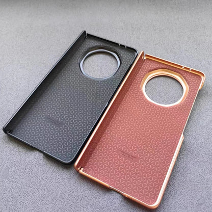 For Honor Magic V3 FCP-N49 Leather Phone Case Slim Flip Shockproof Back Cover Bumper HONOR Magic V3 5G PU Bracket Protect Shell