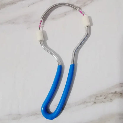 Facial Hair Remover Fine Hair Fetal Spring Facial Hair Removal  Stainless Steel Roller Smooth Spring Bend Face Cleaning Device