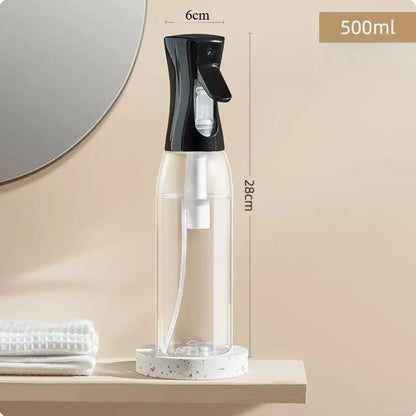 High Pressure Hair Spray Bottle Refillable Bottles Continuous Mist Watering Can Automatic Salon Barber Water Sprayer Hair Tools