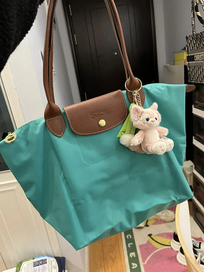 Fashion Long Handled Large Tote Bag Waterproof Women Bags Underarm Dumpling Bag Single Shoulder LONGCHAMP Crossbody Bags