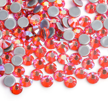 SS16 SS20 Glitter стразы Crystal Hotfix Rhinestones 1440pcs/pack Crystal AB Hot Fix Rhinestone for Apparel Wedding Dress E7021