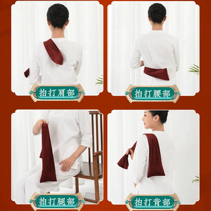 Walnuts Massage Bag Health Care Beating Waist Massager Tapping Meridians Manual Physiotherapy Health Preservation Relax Body