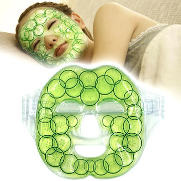 Face Ice Gel Pack with Wrap Reusable Hot Cold Compress for Skin Care  Puffiness Eyes Swollen Face Cold Face Mask Gel Pack