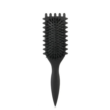 Salon Styling Curly Hair Styling Brush Curl Hair Brush for Combing and Shaping Men's and Women's Curls Reduce Pulling Tools