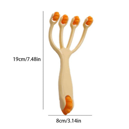1PCS Five Wheel Ball Point Rolling Manual Massage For Waist Back Neck And Leg Head Massage And Slimming Spa To Release Fascia