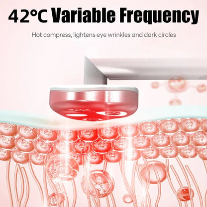 Microcurrent Face Lifting Device ems 7 Colors LED Light Facial Wand Eye Neck Massager Skin Tightening Anti Wrinkle Beauty Care