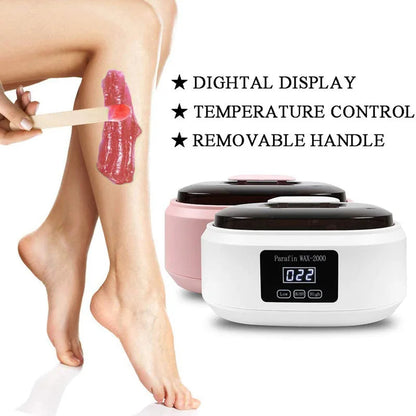 2L Paraffin Wax Machine Paraffin Bath Kit Wax Melts for Feet and Hand Paraffin Wax Warmer Foot Mask Moisturizing Socks