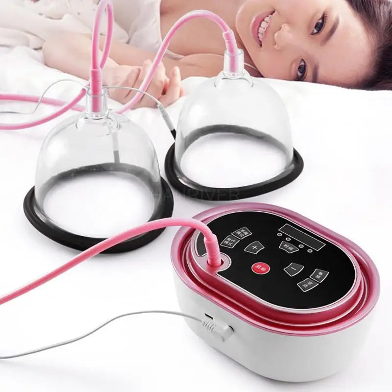 Electric Vacuum Breast Machine Enlargement Pump for Chest Massage Butt Lifting Body Shaping Beauty Device Nipple Enlarge Device
