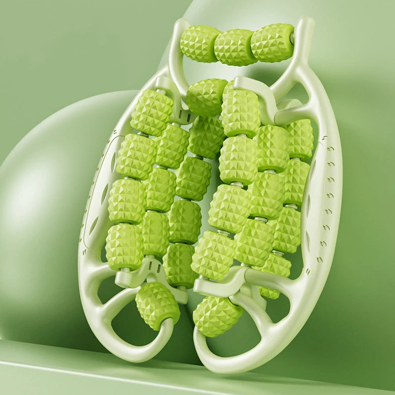 9/12/18 Rounds Massage Roller of Circular Leg Slimming Leg Massager Muscle Stretching Equipment Circular Leg Clamp