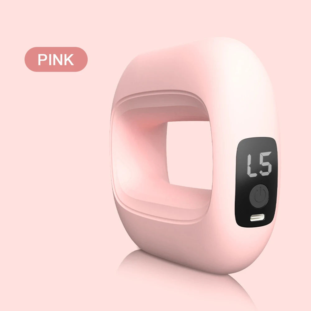 Multifunctional Full-Body Fascia Ring Portable Fascia Gun Massage Ring Vibrating Neck Shoulder Relaxation Body Shaping Massage