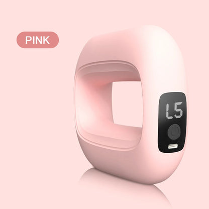 Multifunctional Full-Body Fascia Ring Portable Fascia Gun Massage Ring Vibrating Neck Shoulder Relaxation Body Shaping Massage