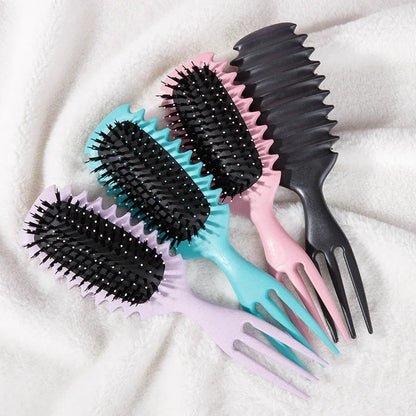Curly Hair Comb Styling Comb Airbag Air Cushion Comb Curly Hair Wave Comb Hair Brush Fluffy Massage Comb