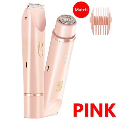 2025 New Women Electric Razor Painless Epilator Hair Remover for Face Mustache Leg Bikini Body Hair Trimmer Shaver