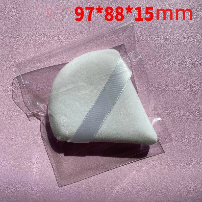 3-in-1 Black Velvet Powder Puff-Triangle Makeup Sponge for Liquid/Cream/Powder Blending,Non-Latex Soft Blender with Portable