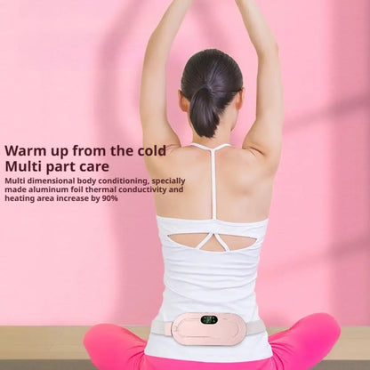 1PCS Smart Heating Uterine Warming Waistband Hot Compress Womb Warmer For Menstrual Cramps Adjustable Temperature Rapid Heating