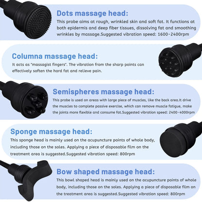 G5 Vibrating Slimming Machine High Frequency Body Shaping Cellulite Reduce Massage Equipment 5 In 1 Weight Loss Products For Spa