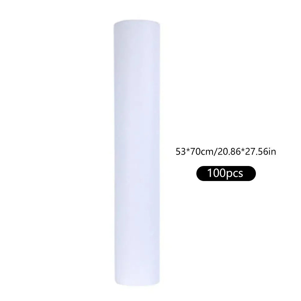 100 Sheets/Roll Disposable Non Woven Table Flat Cover Beauty Comfort Massage Spa Salon Disposable Towels For Bath Spa And Tatto