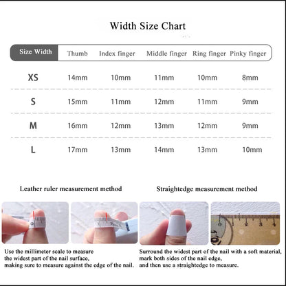 Short Nails Set Press On Handmade Professional Nails 3D Heart Designs Charms Artificial Nails For Teens Nailworld Store Nail Art