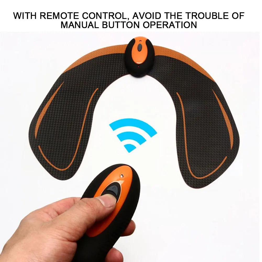 EMS Hips Trainer Butt Lift Patch Electric Muscle Stimulator Wireless Buttocks Abdominal ABS Fitness Body Slimming Massager