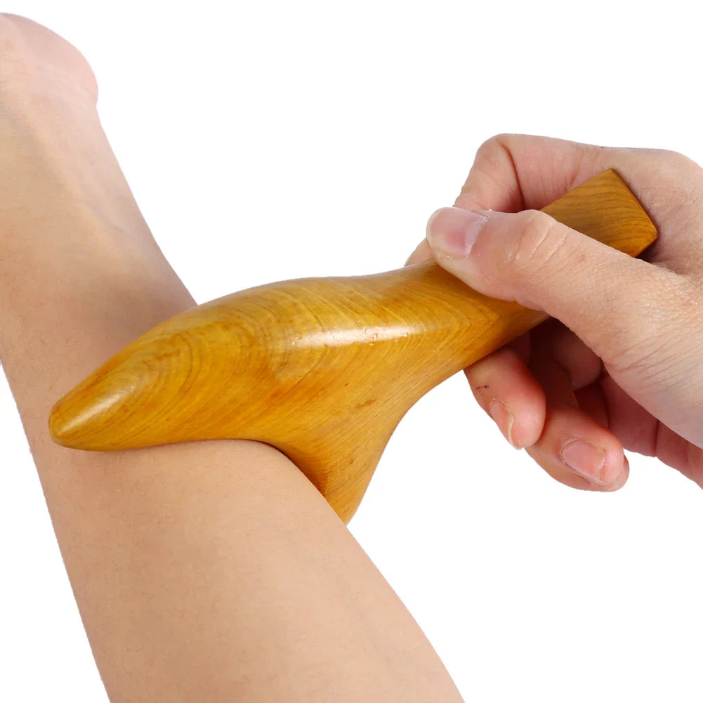 5Styles Vietnam Fragrant Wood Body Foot Reflexology Acupuncture Thai Massager Roller TherapyRoller Gua Sha Massager