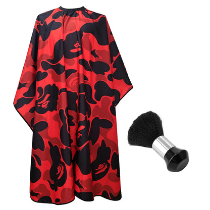 New Barber Hairdresser Camouflage Aprons Anti static Haircut Capes Professional Barbershop Waterproof Aprons Shawls Salon Tool