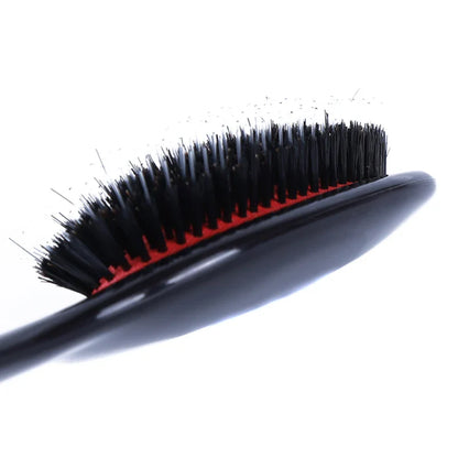 1PC Oval Boar Bristle & Nylon Hair Comb Mini Anti-static Hair Scalp Massage Comb Hairbrush Salon Hair Brush Styling Tools