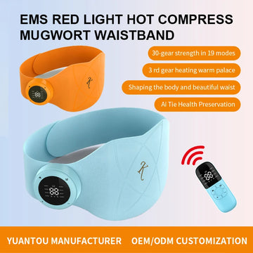 Lower Back Massager for Pain Relief Adjustable Heating Pad Infrared Vibrating Back Massager Waist Lumbar Belt ABStimulator Muscl