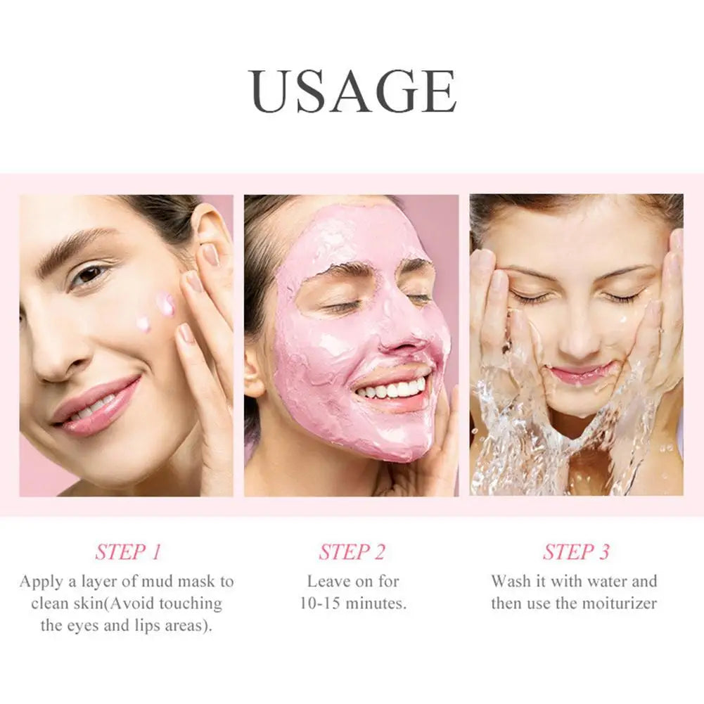 1/5/10 PCS Sakura Mud Mask Nourishing Deep Cleansing Korean SkinCare Product Hydrating Moisturing Skin Conditioning Brightening