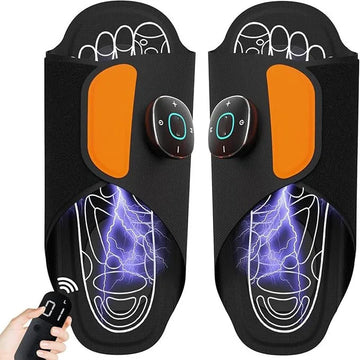 EMS Foot Massage Pad Massager Plantar Fascia Relaxation Soothes Sore Muscles Deep Kneading Relives Fatigue and Releases Stress