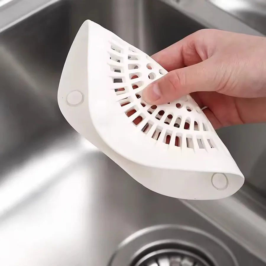 Filter Screen Bathtub Drain Hair Catcher Shower Floor Drain Hair Stopper Catcher Kitchen Sink Anti-blocking Strainer Sewer Outfa