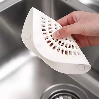 Filter Screen Bathtub Drain Hair Catcher Shower Floor Drain Hair Stopper Catcher Kitchen Sink Anti-blocking Strainer Sewer Outfa