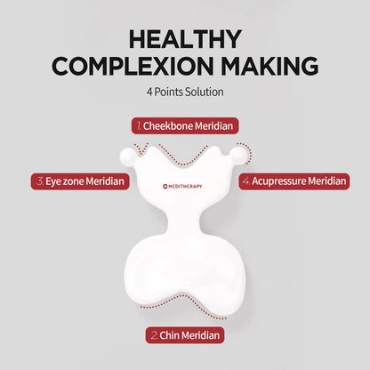 MEDITHERAPY SOKSAL Ergonomic Versatile Handheld Gua Sha Board for Face & Body, Gua Sha Massage Tool Relaxation & Beauty Massager