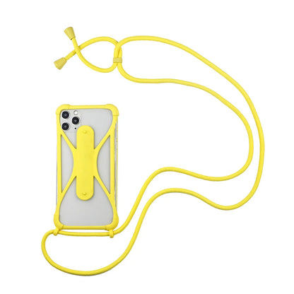 Universal Crossbody Patch Phone Lanyards Mobile Phone Strap Lanyard Nylon Soft Rope Cell Phone Hanging Cord Holder