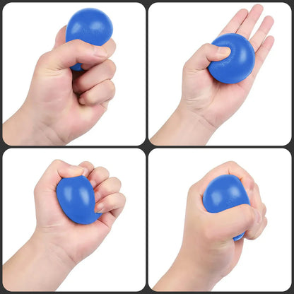 7cm High Elasticity Grasping Ball Finger Strengthening Grasping Massager Exerciser Ball Squeezing Training Muscle Exerciser