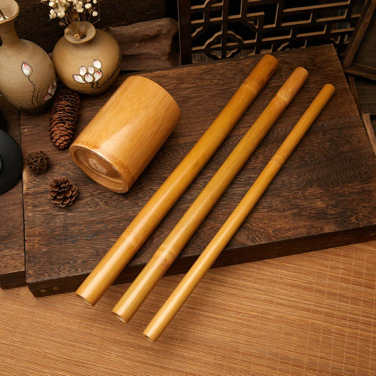 Natural Bamboo Massage Stick Wood Therapy Stick Gua Sha Massage Wood Therapy Tools for Body Contour Cupping Gua Sha Massager