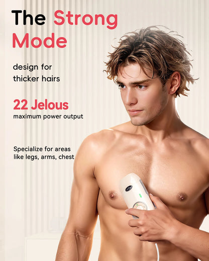 Professional IPL Hair Removal 22J Unlimted Flashes Painless Laser Epilator  Armpits Legs Arms Bikini Line Treament Home Use