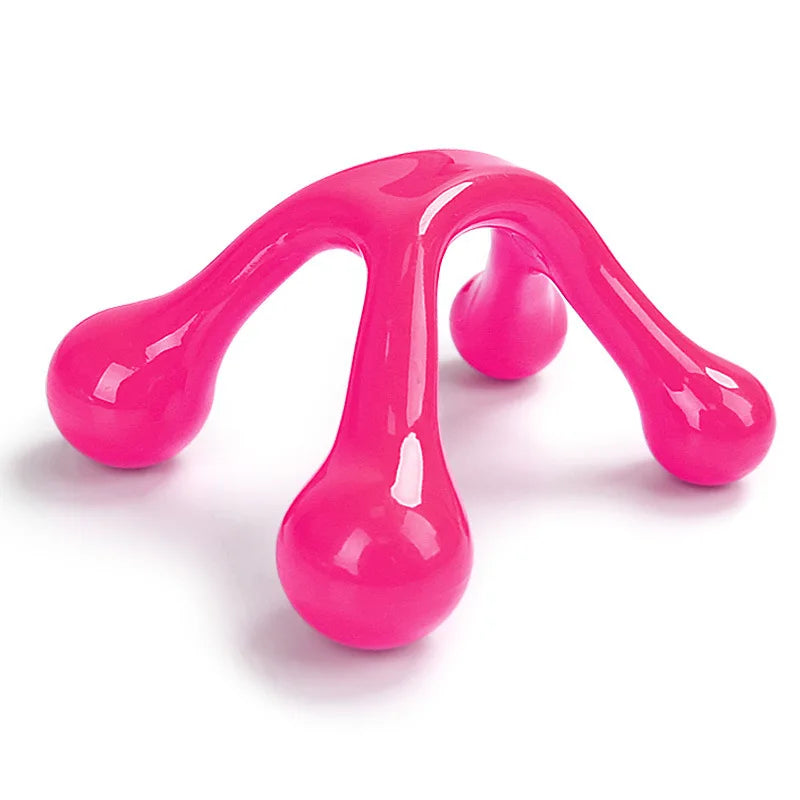 Handheld Arch Body Massager Health Balance Four Ball Back Mini Massage Stick Relax Acupressure Health Massage Tools