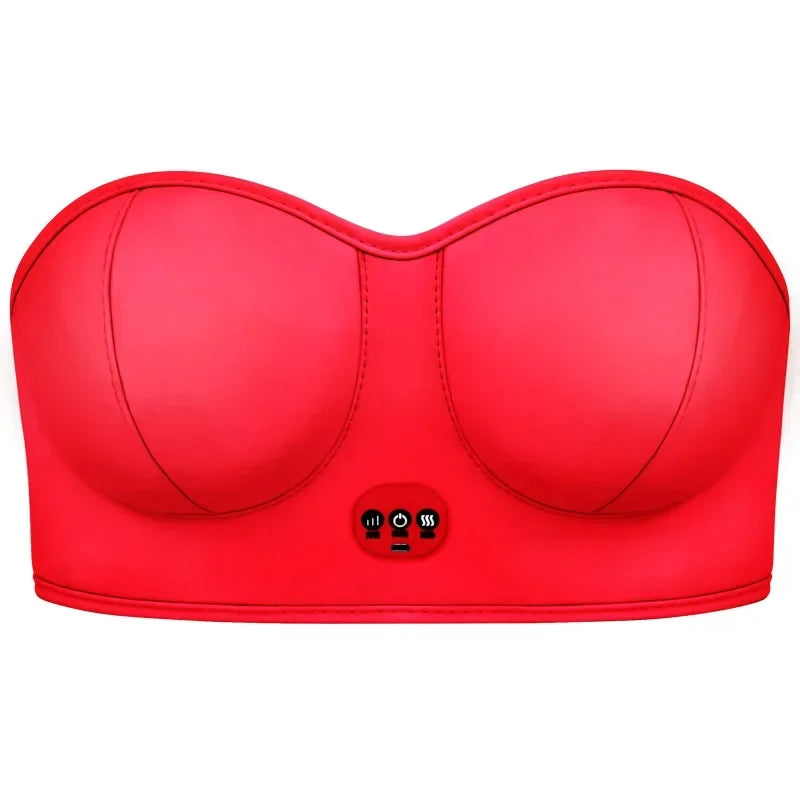 Electric Wireless Bra Enlarge Massager Chest Massager Lifting and Anti Sagging Enhancing Device for Home Use Bra