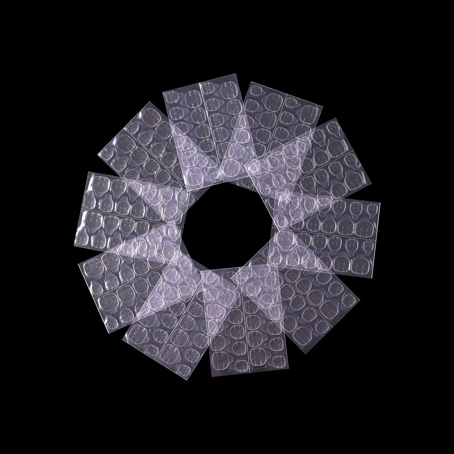 Double Sided Nail Glue Stickers Jelly Gel Glue False Nail Nails Bck Glue Sticker Nails Accessories And Tools Reusable