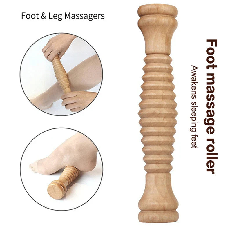 Massage Manual Wood Therapy Massage Tool Wooden Mushroom Shape Anti Cellulite Maderoterapia Lymphatic Drainage For Full Body Use