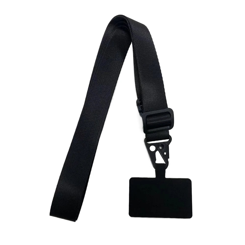 Universal Crossbody Patch Phone Lanyards Mobile Phone Strap Lanyard Nylon Soft Rope Cell Phone Hanging Cord Holder