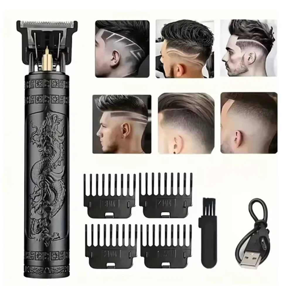 hiena 212 Professional Hair Cutter Mans Hair Clipper Set Metal Electric Cordless Hair Trimmer for Barber LCD Display Hair cutt