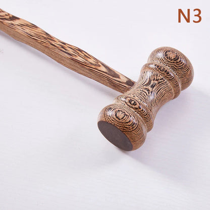 Wooden Massage Hammer Knock Back Meridian Hammer Back Massage Hammer Chicken Wing Wood Massager Health Hammer Massage Equipment