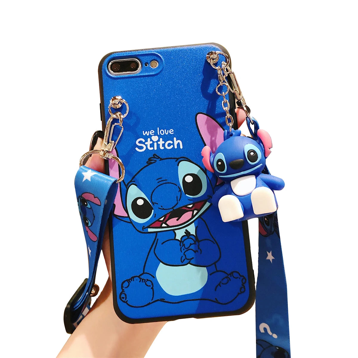 For iPhone 6 6s 7 8 X Xs Max XR 11 12 13 14 15 16 17 Pro Max SE Phone Case With Holder Rope