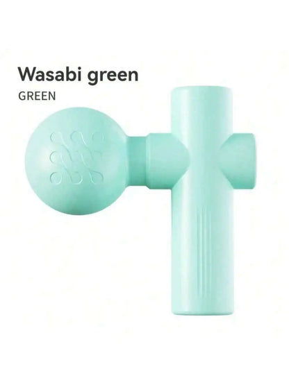 2026 Mini Massage Gun Fascia Machine Muscle Relaxation cRod Massage Fitness Equipment Neck Body Fascia Gun Rechargeable
