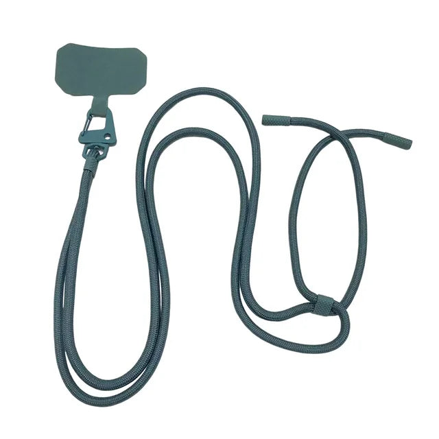 Universal Crossbody Patch Phone Lanyards Mobile Phone Strap Lanyard Nylon Soft Rope Cell Phone Hanging Cord Holder