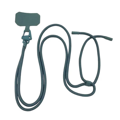 Universal Crossbody Patch Phone Lanyards Mobile Phone Strap Lanyard Nylon Soft Rope Cell Phone Hanging Cord Holder