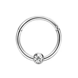 Drperfect Stainless Steel Stud Earrings for Women Men Star Moon Snake Cartilage Screw Back Earring Helix Piercing Jewelry