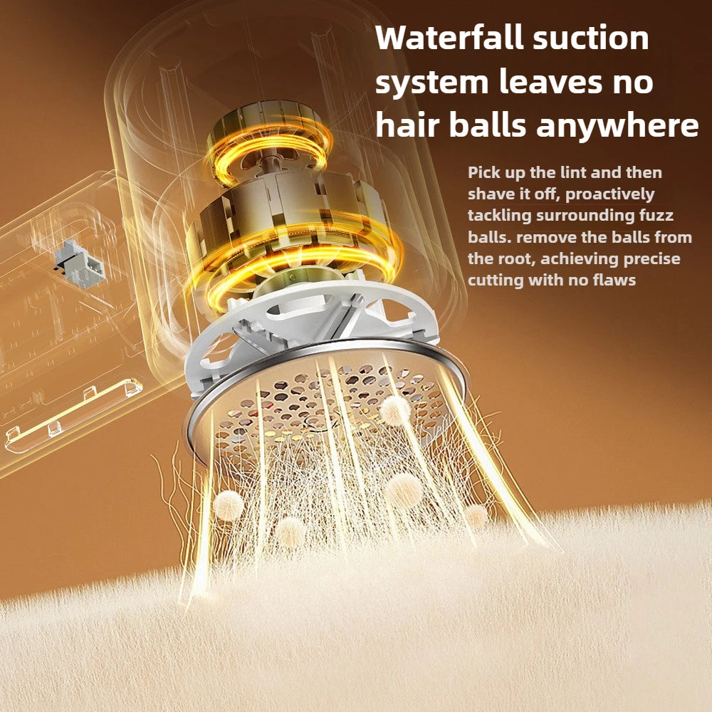 Electric Fluff Trimmer USB Rechargable Fabric Fluffy Pellet Remove Machine for Clothing Ball Sweater Hairball Trimmer