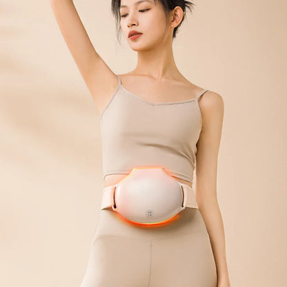 Bian Stone Tummy Kneading Instrument 3 Level Wearable Cellulite Massager Body Sculpting Machine for Indigestion Gas Constipation